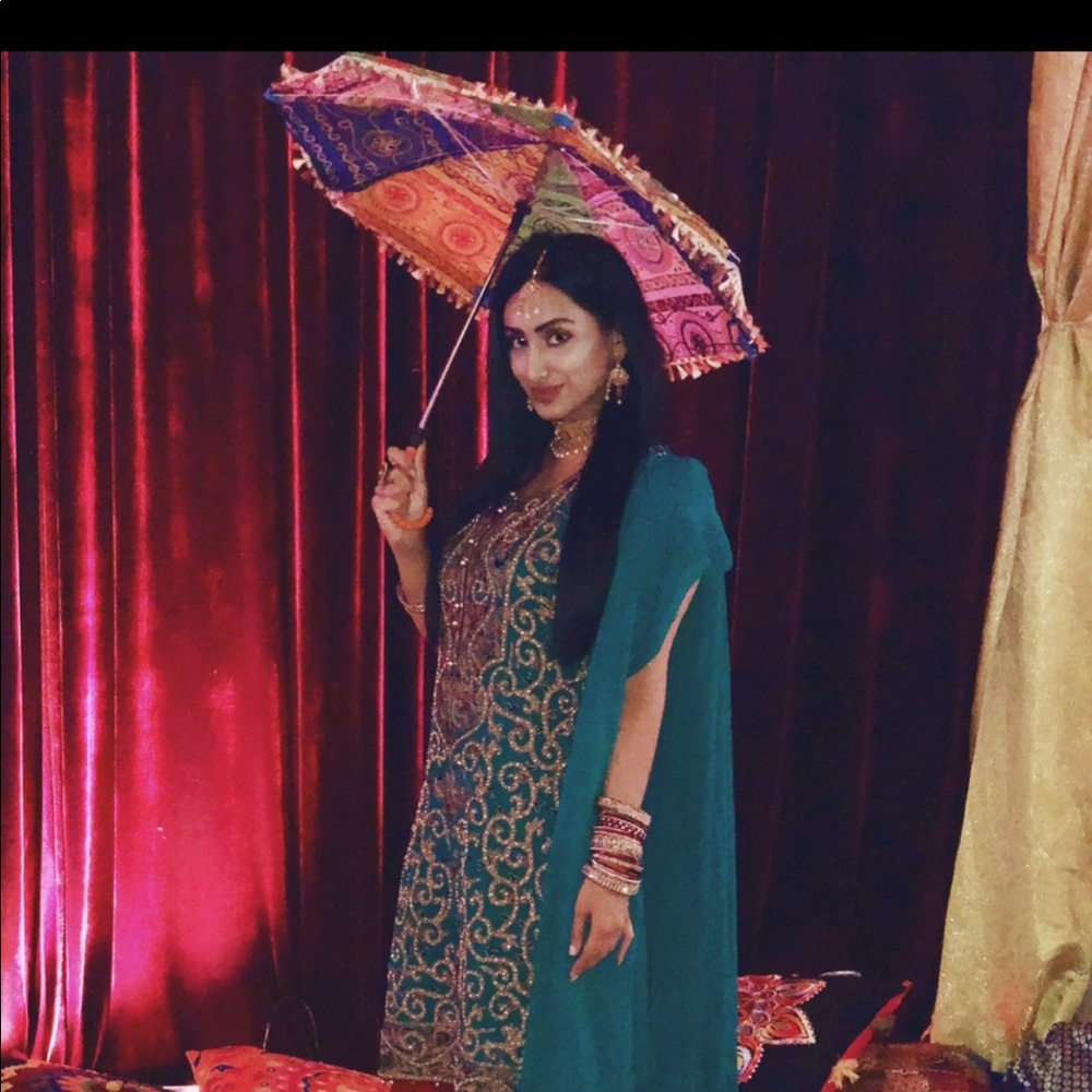 3 piece suit saree